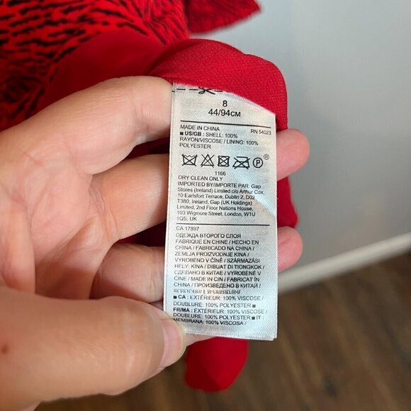 Banana Republic Keyhole Puff Sleeve Dress - Picture 5 of 6